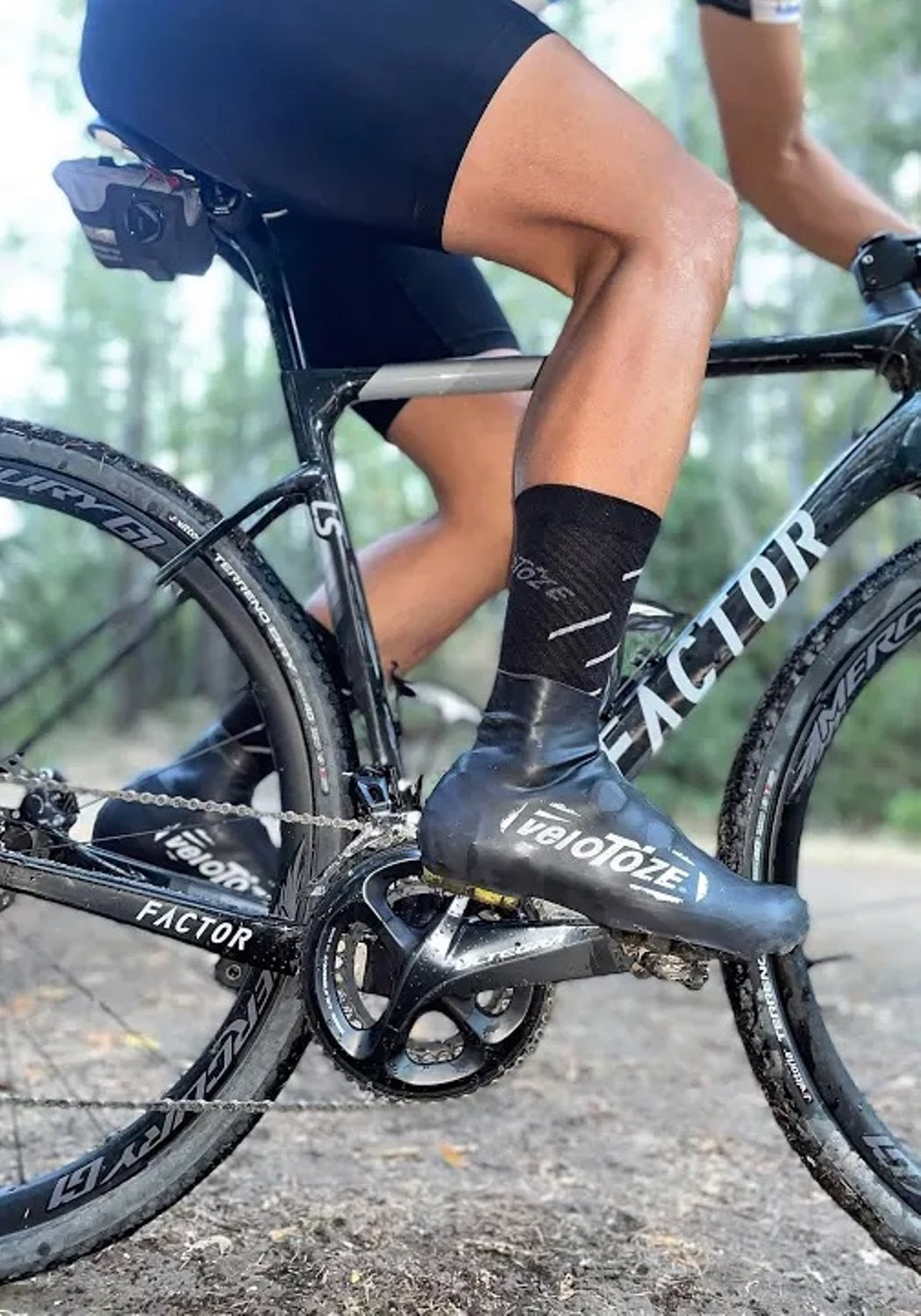 veloToze Short Shoe Covers - Gravel/MTB