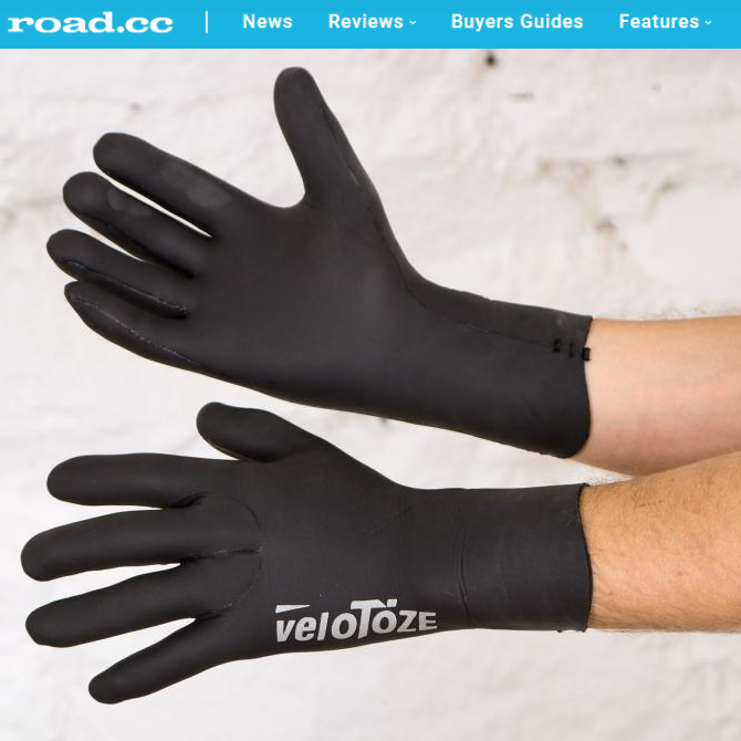Road.cc Reviews veloToze Waterproof Cycling Gloves